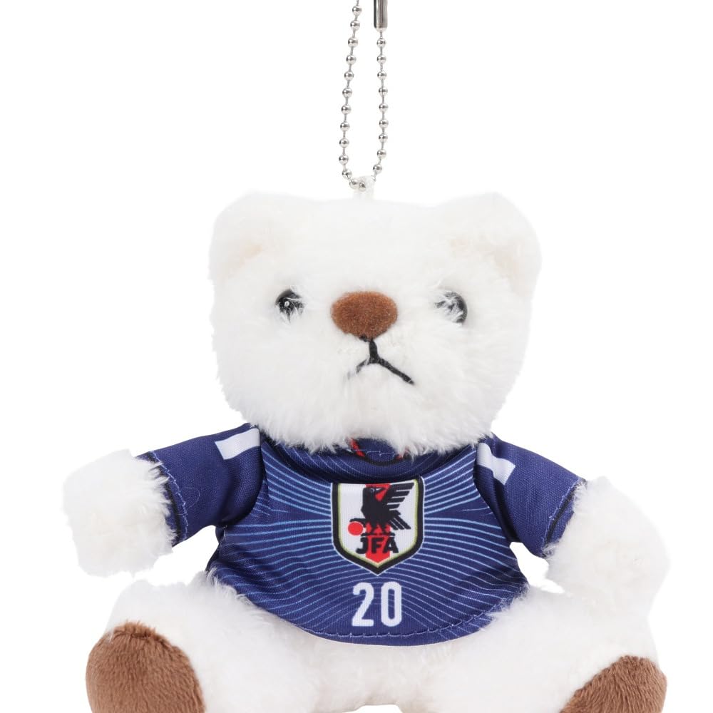 Amazon | [JFA] サッカー日本代表 ユニフォームベアキーホルダー2026